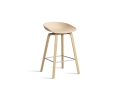 AA003-D126-AA51_AAS 32 H65 pale peach 2.0 shell_wb laquered oak base_stainless steel footrest.jpg