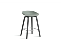 AA001-D144-AA51_AAS 32 H65 fall green 2.0 shell_black wb laquered oak base_stainless steel footrest.jpg