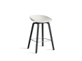 AA001-D156-AA51_AAS 32 H65 melange cream 2.0 shell_black wb laquered oak base_stainless steel footrest.jpg