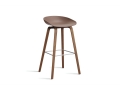 AB245-D147-AA51_AAS 32 H75 soft brick 2.0 shell_wb laquered walnut base_stainless steel footrest.jpg