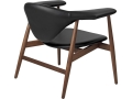 10091890_B3Q_Masculo_LoungeChair_FullyUpholstered_Wood_American Walnut Oiled_Annet Crib5, Nevotex (Black).jpg