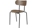 Coco_DiningChair_Stackable_Unupholstered_Black_Walnut_F3Q.jpg