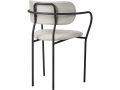 10104245_B3Q_Coco_Dining Armchair_FullyUpholstered_Black_Eero Special FR, Dedar (106, Standard).jpg