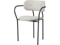 10104245_F3Q_Coco_Dining Armchair_FullyUpholstered_Black_Eero Special FR, Dedar (106, Standard).jpg