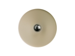 Vinyl Wall Lamp - Silver/Black - kinkiet
