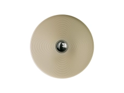 Vinyl Wall Lamp - Silver/Black - kinkiet