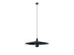 Vinyl Pendant - Deep Black/Black - lampa wisząca