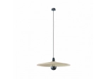 Vinyl Pendant - Silver/Black - lampa wisząca