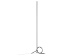 Spring Floor Lamp - Deep Black - lampa podłogowa