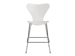 Series 7 (3187 Lacquered Veneer, 64cm) - hocker
