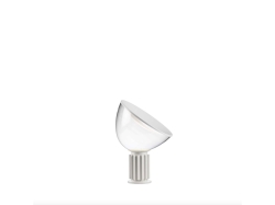 Promocja! Taccia Small - White - lampa stołowa dostępna od ręki!