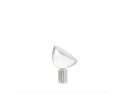 Promocja! Taccia Small - White - lampa stołowa dostępna od ręki!