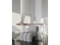White Marble Room, Orimono, Curve, W candle holder, Foku - 3.jpg