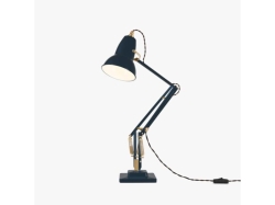 PROMOCJA! Original 1227 Brass - Ink Blue - lampa biurkowa