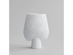 Sphere Vase Square Shisen, Big - Bone White - wazon
