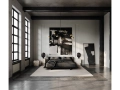 Drop Chandelier brass, Clam Table Lamp, burned black, Temple side tables.jpg