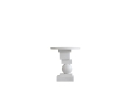 241012 - Artist Side Table - Bone White - 1.jpg
