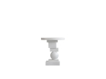 Artist Side Table - Bone White - stolik