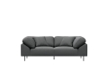 650846_WOUD_Collar_2-seater_Dark grey_Front_Exposed.jpg