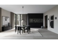 Dinning area - Drop Chandelier mini, oxidized - AD Floor Lamp - Clam Wall lamp, Oxidized, Bloom Vases, Dk Grey - Hi-Hat Maxi, Brass.jpg