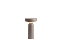 PROMOCJA! Ease Portable Lamp - Taupe - lampa biurkowa