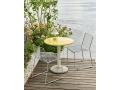 Hee Chair hot galvanised_Ceramic Table dia70xH74 bright yellow tabletop cream white tube concrete base.jpg