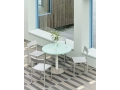Type Chair silver grey aluminium_Ceramic Table dia90xH74 light mint tabletop cream white tube concrete base.jpg