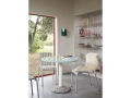 Palissade Chair hot galvanised_Ceramic Table dia90xH74 light mint tabletop cream white tube concrete base_Arcs Wall Sconce sea green.jpg