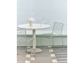 Hee Chair hot galvanised_Ceramic Table dia90xH74 eggshell tabletop cream white tube concrete base_Pao Portable cream white.jpg