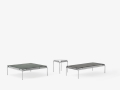 Sett LN13_Verde Guatemala Marble w. Dark Chrome_Sett LN12_Smoked cast glass w. Dark Chrome_Sett LN11 Bianco Carrera Marble w. Dark Chrome.jpg