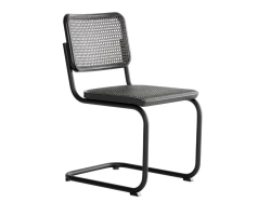 Cantilever chair S 32V Dark Melange - krzesło