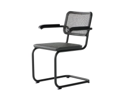 Cantilever chair S 64V Dark Melange - krzesło