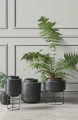 Botanique Flowerpot - Black - donica