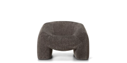 Promocja! Hortensia Armchair - fotel dark grey - dostępny od ręki!