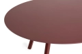 AE823-A535-AR13_CPH_25_2.0_Table_dia_140xH74_burgundy_linoleum_bordeaux_wb_lacquer_oak_base_detail.jpg