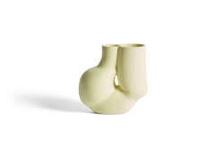 Chubby Vase Soft yellow - wazon