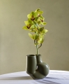 W and S Chubby Vase olive green 02.jpg