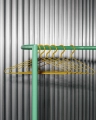 3DOD 2024_Colour Rack S Shape jungle green_Colour Hanger Set of 3 dijon.jpg