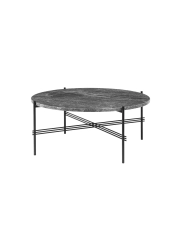 Promocja! TS Coffee Table Grey Emperador Marble - stolik dostępny od ręki!