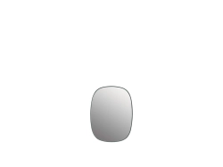 Promocja! Framed Mirror - Small Grey/Clear Glass dostępne od ręki!