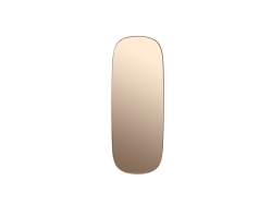 Promocja! Framed Mirror - Large Taupe/Taupe Glass dostępne od ręki!