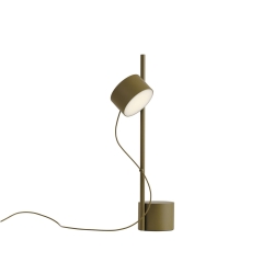 Post Table Lamp - Brown Green - lampa biurkowa