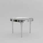 Phantom Coffee Table Low Chrome - stolik