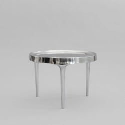Phantom Coffee Table Low Chrome - stolik