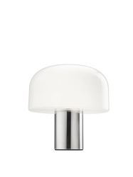 Promocja! Bellhop Glass T Aluminium - lampa stołowa