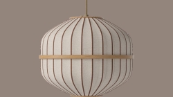 Lucén Pendant - octagon - lampa wisząca