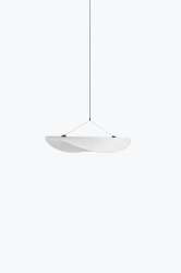 Tense Pendant Lamp - White Tyvek - lampa wisząca