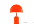 lampa stołowa Bell w kolorze czerwonym