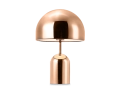 lampa stołowa Bell w kolorze miedzi