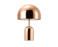 lampa stołowa Bell w kolorze miedzi